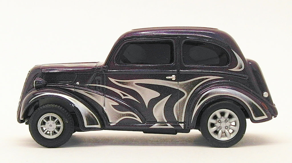 Vanguards Boy Racers 1/43 Scale VA07201 - Ford Popular Saloon - Met Purple