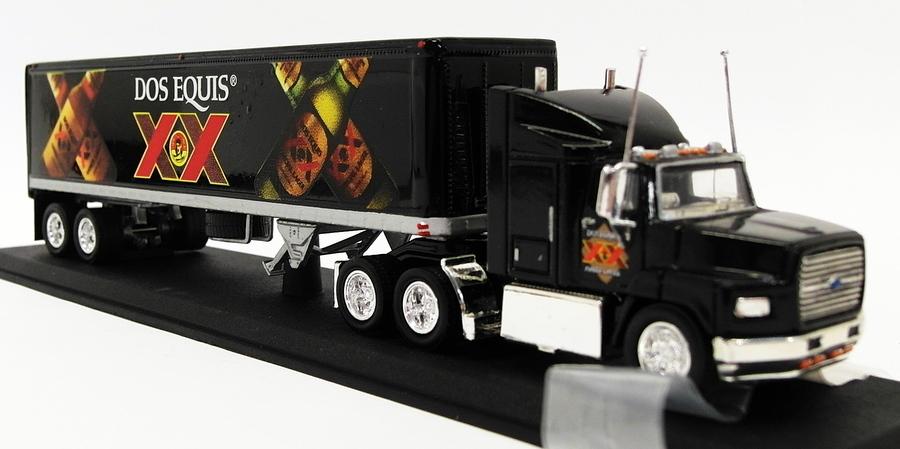 Matchbox 1/100 Scale Model CCY02/B-M - Ford Aeromax Tractor Trailer - Dos Equis