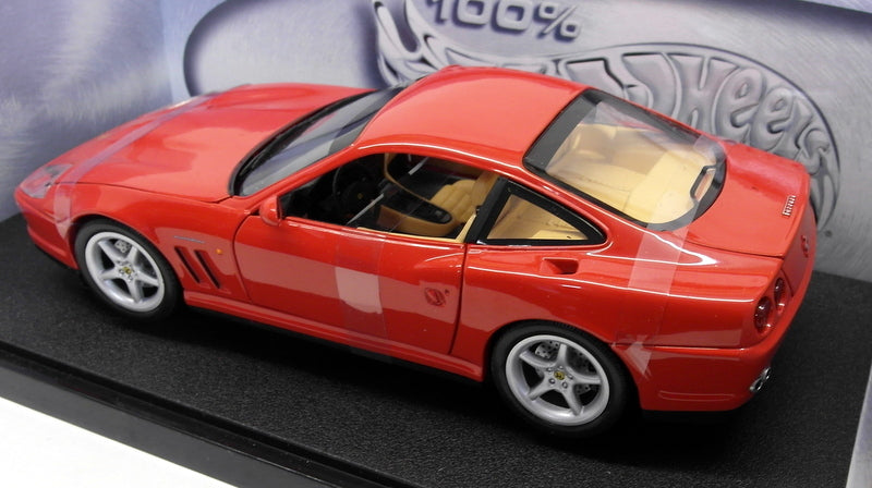 Hot Wheels 1/18 scale - 54600 Ferrari 550 Maranello Rosso Red