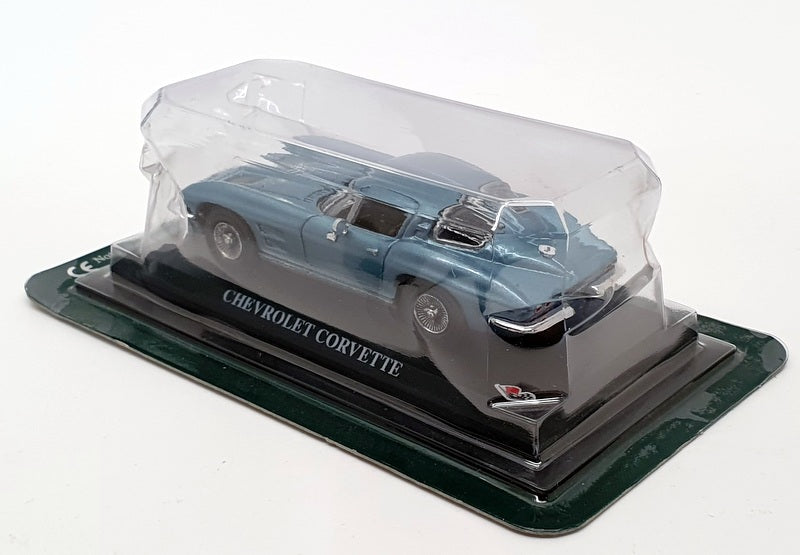 Altaya 1/43 Scale AL19820 - Chevrolet Corvette - Metallic Blue