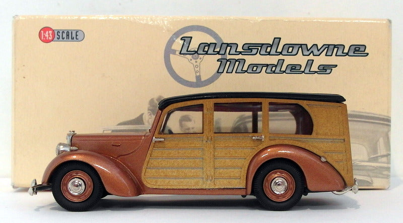 Lansdowne Models 1/43 Scale LDM21A - 1950 Lea-Francis Estate 4Dr Woody - Bronze