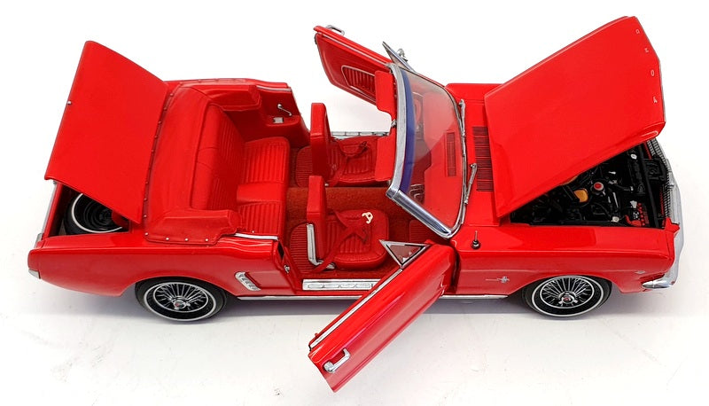 Precision 100 1/18 Scale Diecast 32400 - 1964 1/2 Ford Mustang Convertible - Red