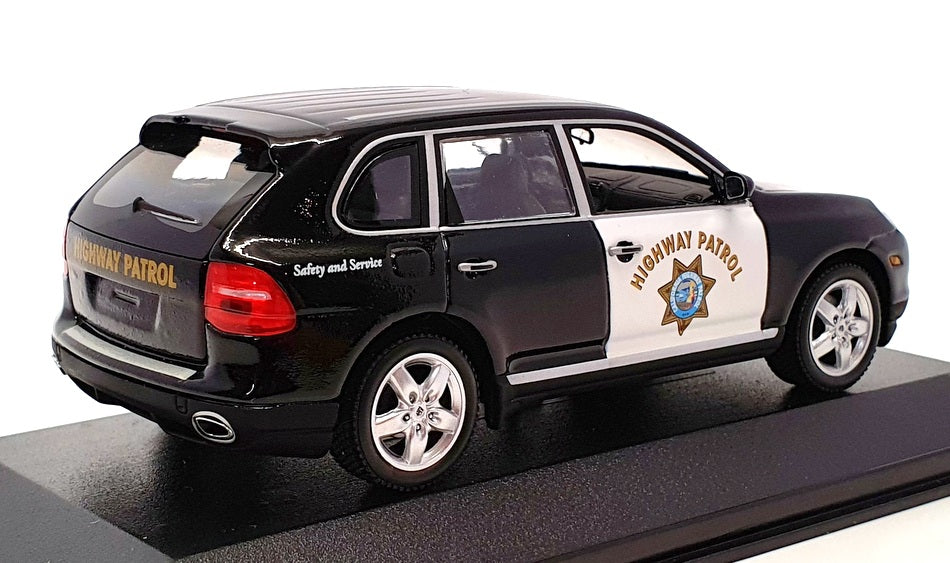 Minichamps 1/43 Scale 400 066291 - Porsche Cayenne Police - Highway Patrol