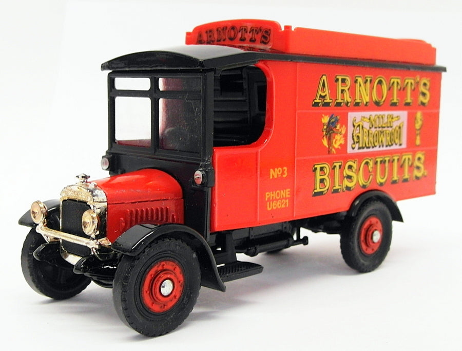 Corgi Appx 14cm Long Diecast C859/3 - Thornycroft Van - Arnott's Biscuits