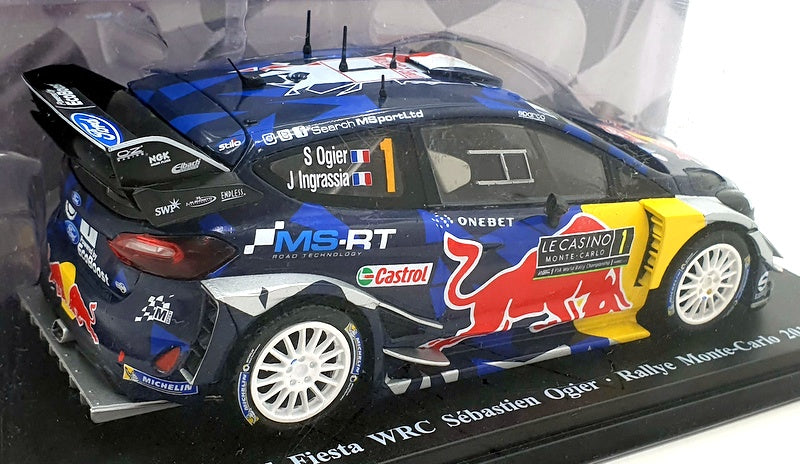 Altaya 1/24 Scale Diecast AL5122B - Ford Fiesta WRC S.Ogier RMC #1 2017