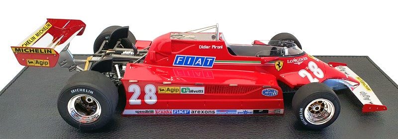 GP Replicas 1/18 Scale Diecast GP16B - 1981 Ferrari 126 CK #28 Didier Pironi