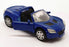 Maisto 12cm Long Diecast Pull Back & Go Model Car MA04B - Blue