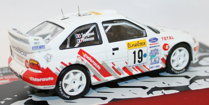 Altaya 1/43 Scale - Ford Escort WRC - Rallye Monte Carlo 1999 #19 - Delecour