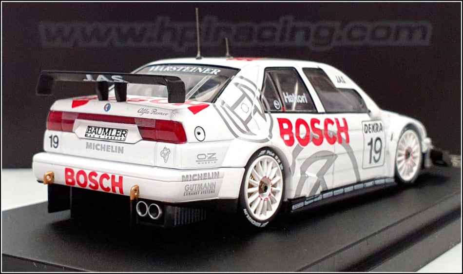 HPI Racing 1/43 Scale 8098 - Alfa Romeo 155V6 TI - 1996 ITC #19 N. Hattori