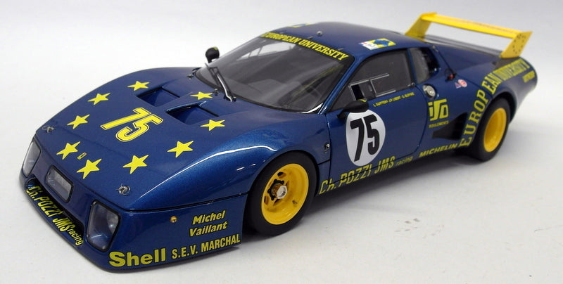 BBR 1/18 Scale diecast - HE180022 Ferrari 512BB Le Mans 1980 J.M.S #75 Model Car