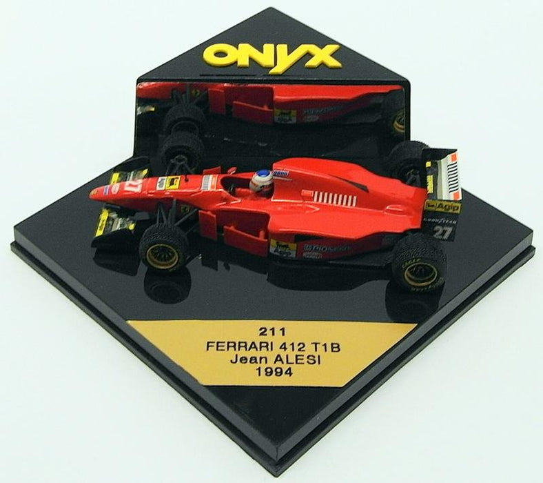 Onyx 1/43 Scale Diecast Model Car 211 - F1 Ferrari 412 T1B - Jean Alesi 1994