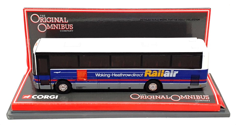 Corgi 1/76 Scale 42710 - Van Hool Alizee Bus - Railair Heathrow/Woking Direct