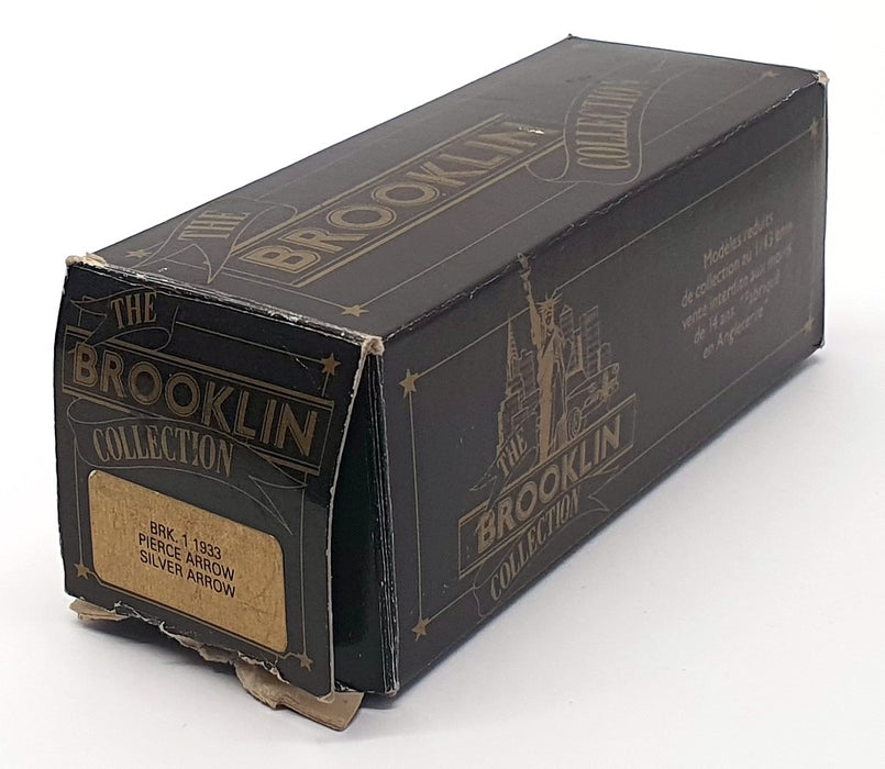 Brooklin Models 1/43 Scale BRK1 - 1933 Pierce Arrow Silver Arrow - ENHANCED