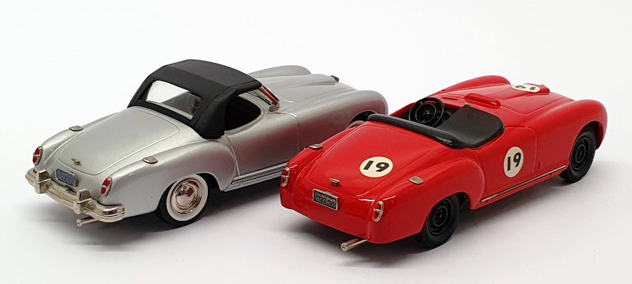 Brooklin 1/43 Scale BRK125X - 1953 Nash Healey Roadster 2 Car Set BCC 2007