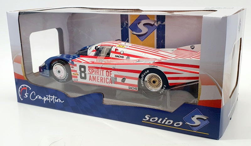 Solido 1/18 Scale Diecast S1805503 - 1986 Porsche 956 LH 24H Le Mans #8