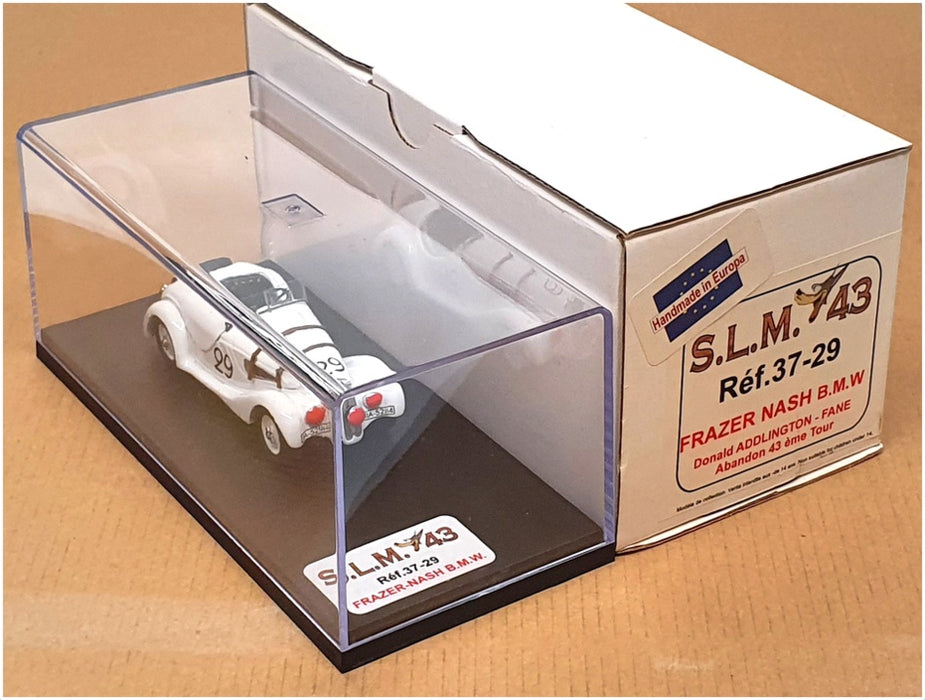 SLM 43 1/43 Scale 37-29 - Frazer Nash BMW Race Car #29 Addlington/Abandon White