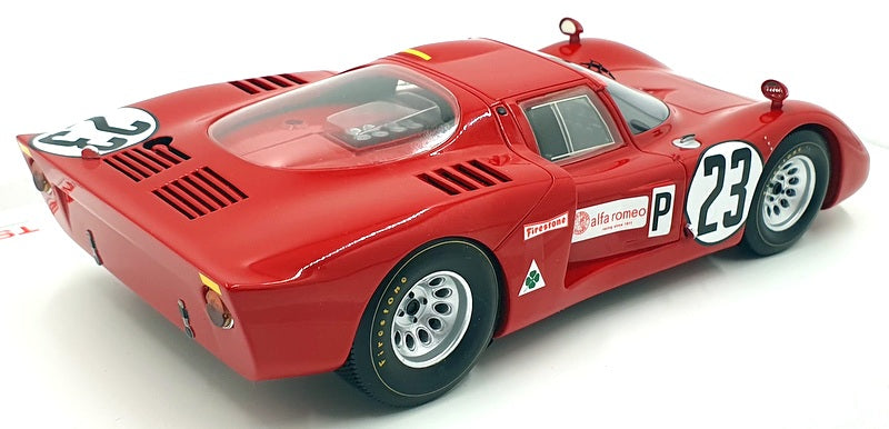 True Scale Miniatures TSM 1/18 Scale TSM151805R 1968 Alfa Romeo Tipo 33/2 #23