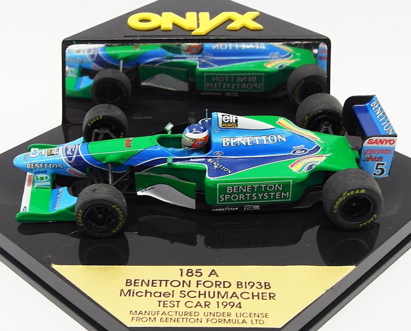 Onyx 1/43 Scale 185A - F1 Benetton Ford B193B - M.Schumacher Test Car