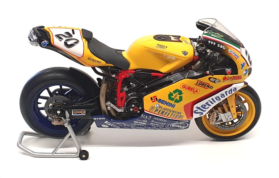 Minichamps 1/12 Scale 122 040220 - Ducati 999RS Motorbike - M. Borciani WSB 2004