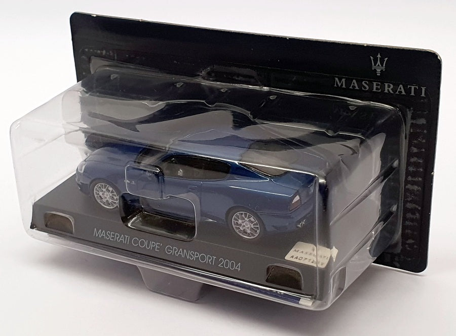 Altaya 1/43 Scale AL6221K - Maserati Coupe Gransport 2004 - Met Blue