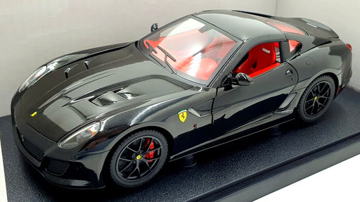 Hot Wheels 1/18 Scale Diecast W1169 - Ferrari 599 GTO - Black