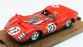 Brumm 1/43 Scale Model Car R158 - 1968 Ferrari 330-P3 - Red