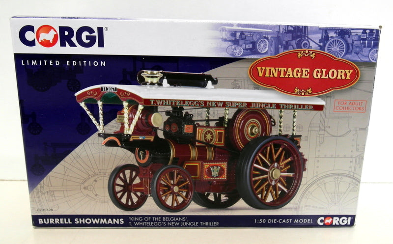 Corgi 1/50 scale CC20520 Burrell Showmans King of the Belgians Whitelegg