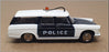 Atlas Dinky Toys Appx 11cm Long 1429 - Break Peugeot 404 Police - Black/White