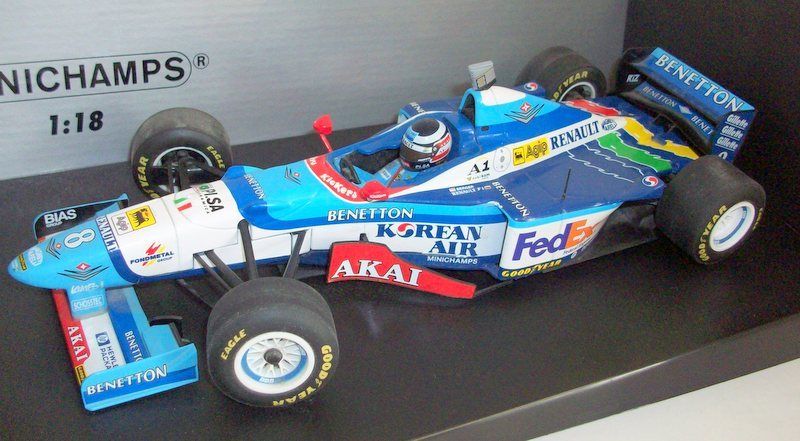 Minichamps 1/18 Scale - 180 970008 Benetton B197 Renault G. Berger