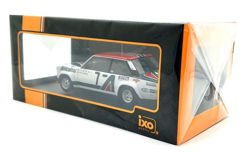 Ixo 1/24 Scale 24RAL003B - Fiat 131 Abarth #7 Rally Acropolis 1978 M.Alen