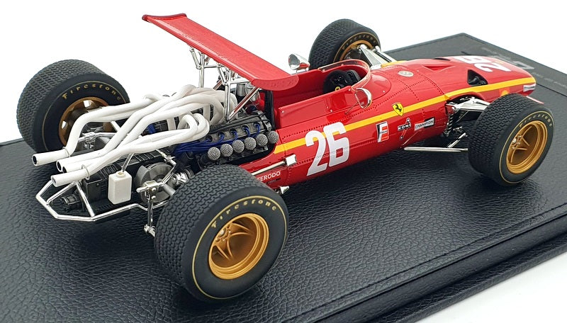 GP Replicas 1/18 Scale Resin GP112D - Ferrari 312 1968 #26 J.Ickx