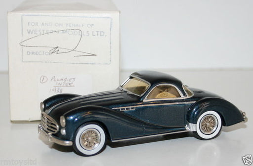 WESTERN MODELS MIKE STEPHENS 1st PROTOTYPE MODEL PLUMBIES 1938 DELAHAYE COUPE