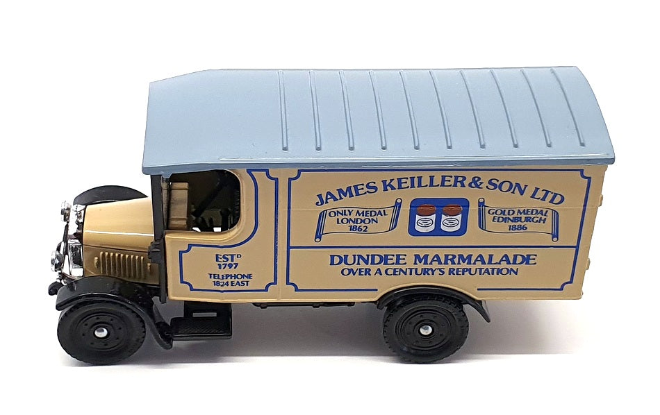 Corgi 13cm Long Diecast C847 - Thornycroft Truck James Keiller - Cream/Grey