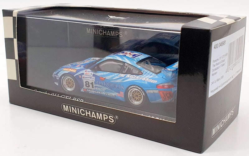 Minichamps 1/43 Scale 400 046981 - 2004 Porsche 911 GT3 RSR Le Mans 24h