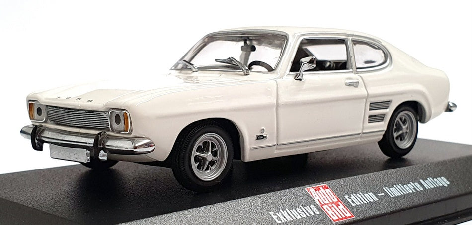 Minichamps 1/43 Scale 433 085504 - Ford Capri Auto Bild Edition - White