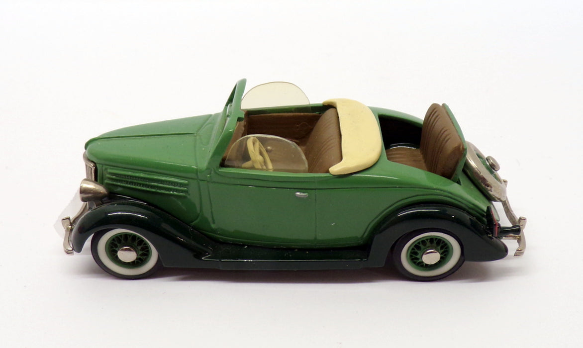 43rd Avenue 1/43 Scale AA12G - 1936 Ford Conv Open Dickie - Two Tone Green