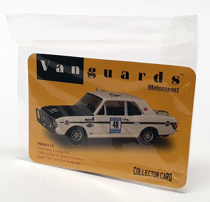 Vanguards 1/43 Scale VA04115 - Ford Lotus Cortina - #48 Clark/Anderson 1968
