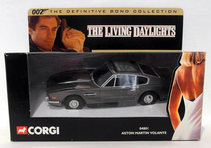 Corgi Appx 1/36 Scale 04801 Aston Martin Volante The Living Daylights 007 Bond