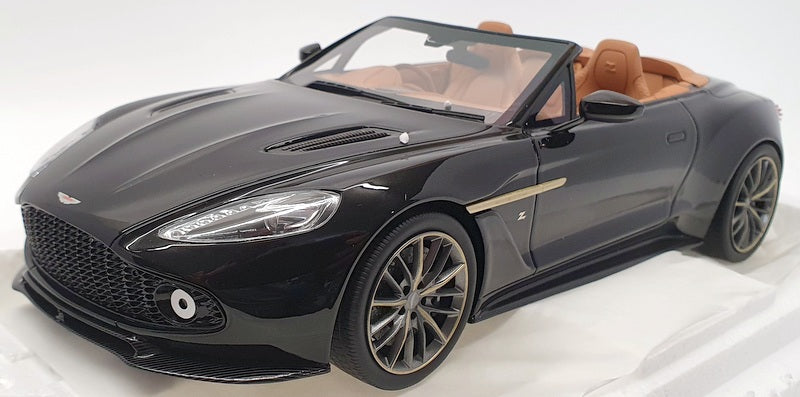 Top Speed 1/18 Scale TS0216  Aston Martin Vanquish Zagato Volante - Black