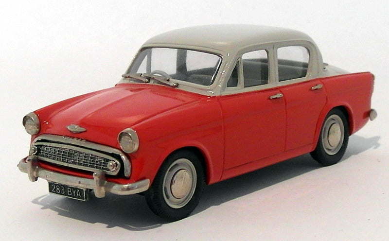 Lansdowne Models 1/43 Scale LDM48X - 1958 Hillman Jubilee Minx - Grey/Red