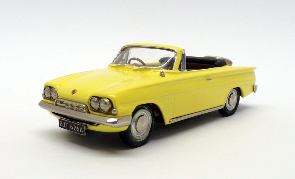 Lansdowne Models 1/43 Scale LDM24 - 1961 Ford Capri Conv - Yellow Reworked