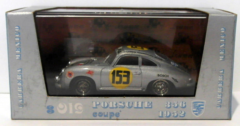 Brumm 1/43 Scale Diecast S019 - 1952 Porsche 356 Coupe #153 Carrera Mexico