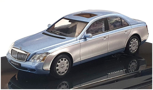 Gateway Autoart 1/43 Scale Diecast B6 696 1955 - Maybach 57 - Blue/Silver