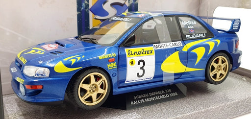 Solido 1/18 Scale Diecast S1807402 - Subaru Impreza 22B RMC 1998 #3 C.McRae