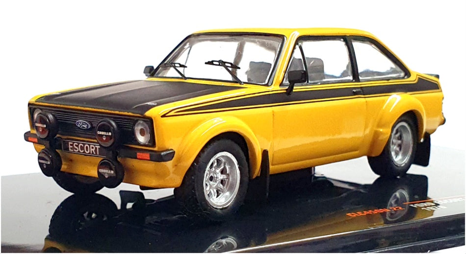 Ixo 1/43 Scale CLC450N.22 - 1976 Ford Escort Mk2 RS 1800 - Yellow/Black