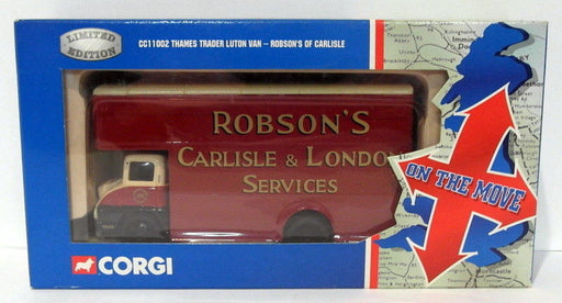 Corgi 1/50 Scale Diecast CC11002 - Thames Trader Luton Van - Robson's