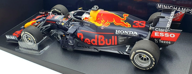 Minichamps 1/18 Scale 110 210833 Red Bull Honda RB16B F1 Verstappen French 