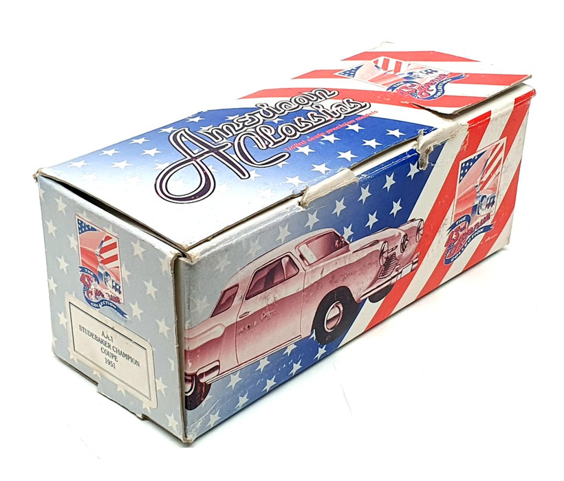 Milestone 43rd Avenue 1/43 Scale AA1 - 1951 Studebaker Champion Coupe - Blue