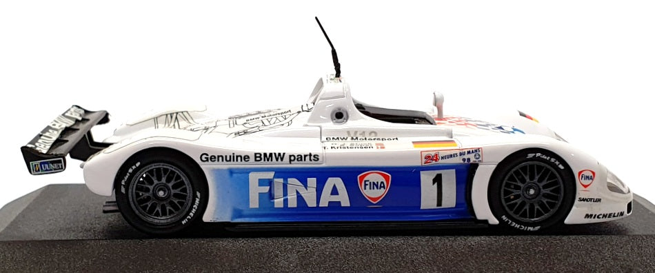 Minichamps 1/43 Scale 430 982801 - BMW V12 Le Mans - #1 Stuck/Soper/Kristensen