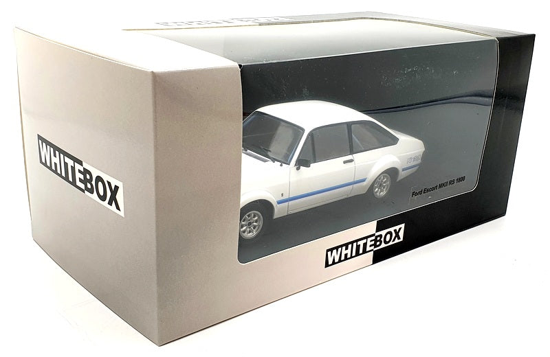 Whitebox 1/24 Scale Diecast WB124088 - Ford Escort MKII RS 1800 - White